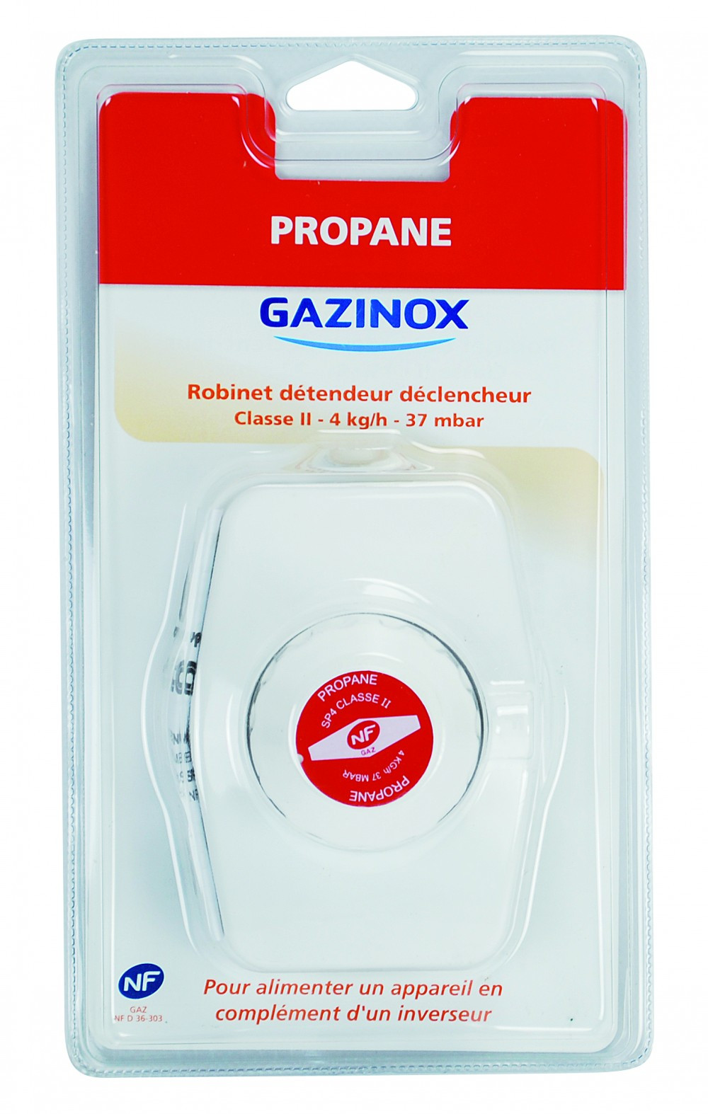 Gazinox D Tendeur D Clencheur Pour Gaz Propane Mb D Bit Kg H