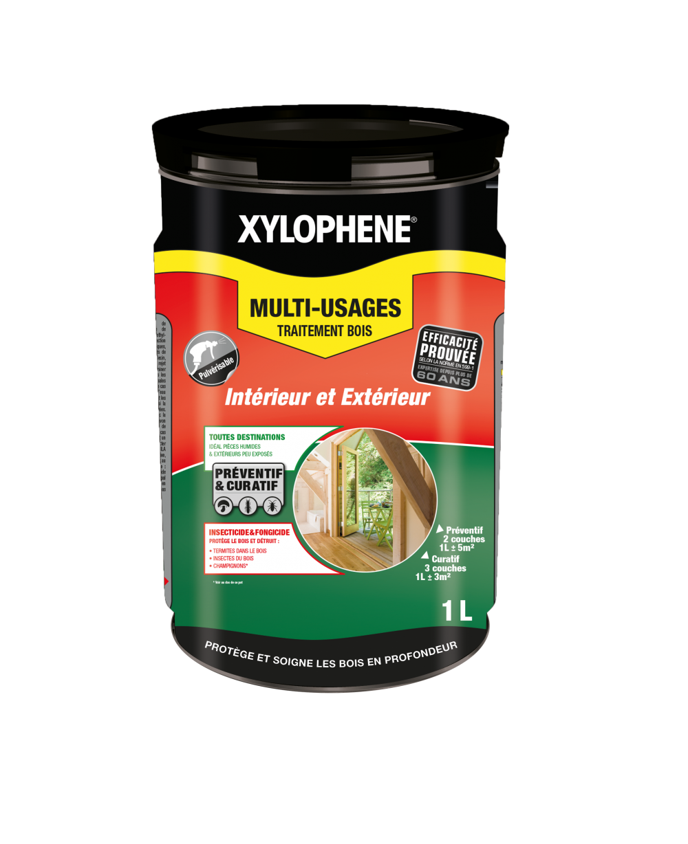 XYLOPHENE Traitement Du Bois Multiusage XYLOPHENE 20 Ans 1 L