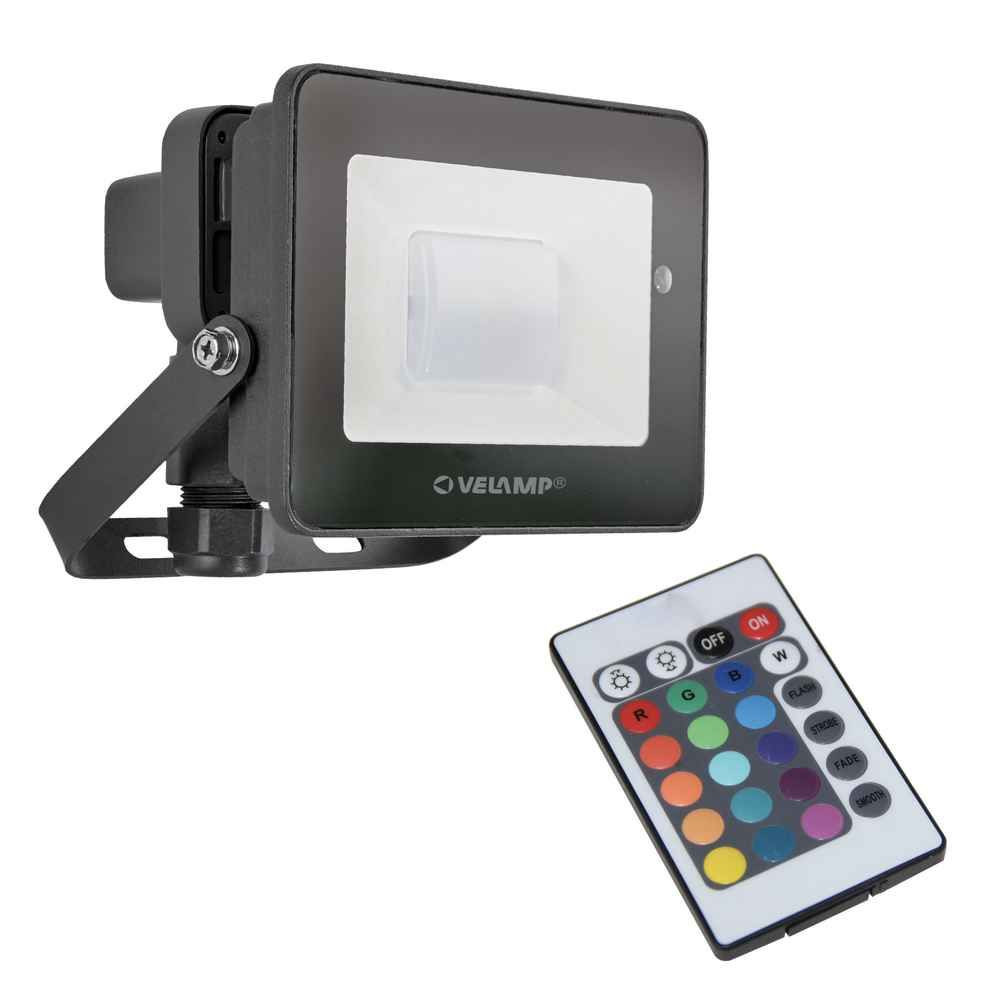 Velamp Padlight Rgb Projecteur Led Smd W Rgb Avec T L Commande