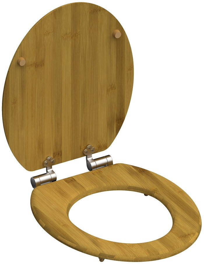 Schütte Abattant WC NATURAL BAMBOO en bambou massif