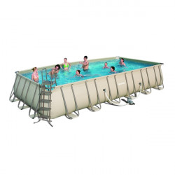 Kit Piscine autoportante rectangulaire Frame Pools 732 x 366 x 132 - BESTWAY