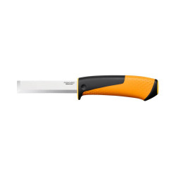 Couteau de charpentier Fourreau - aiguiseur intégré - surface de frappe de marque FISKARS, référence: B4460200