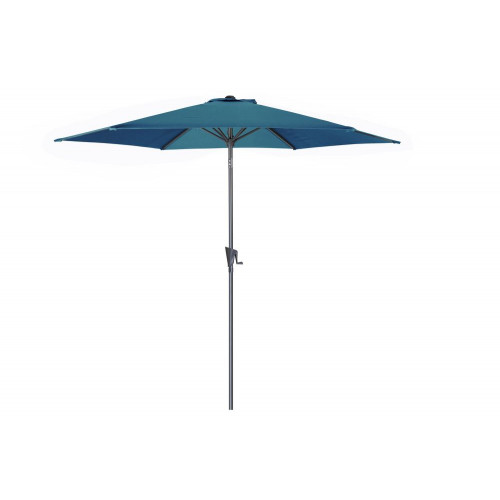 Parasol 300 Manivelle Tilt -Grey/Bleu - PROLOISIRS