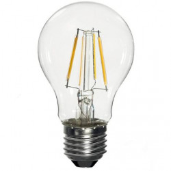 Ampoule LED-S19 Filament claire dimmable A60 - E27 - 6.5W - 360° - 2 700K - 806Lm de marque FOXLIGHT, référence: B5687600