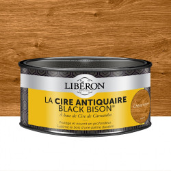 Cire en pâte meuble et objets Antiquaire black bison® LIBERON, chêne moyen 0.5 l de marque LIBERON, référence: B5785400