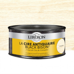 Cire en pâte meuble et objets Antiquaire black bison® LIBERON, incolore 0.5 l de marque LIBERON, référence: B5785500