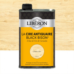 Cire liquide meuble et objets Antiquaire black bison® LIBERON, chêne clair 0.5 l de marque LIBERON, référence: B5785700
