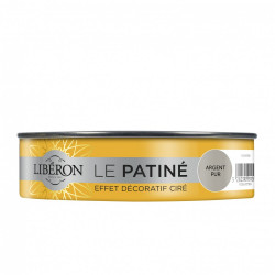 Patine LIBERON argent pur Patiné satiné 150 ml - LIBERON