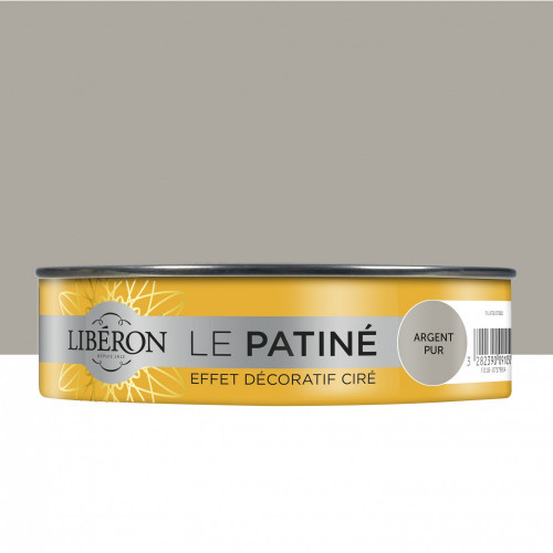 Patine LIBERON argent pur Patiné satiné 150 ml - LIBERON