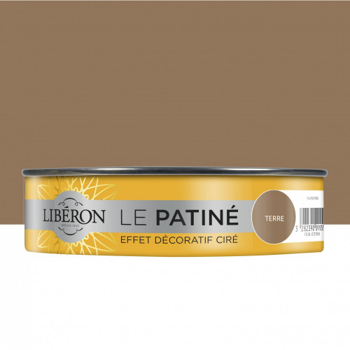 Patine LIBERON terre Patiné satiné 150 ml - LIBERON