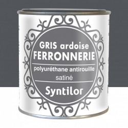 Peinture ferronnerie extérieur SYNTILOR, gris ardoise, 0.375 l de marque SYNTILOR, référence: B6002400