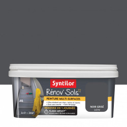 Peinture intérieur Renov sol SYNTILOR, noir grisé, 2 l - SYNTILOR