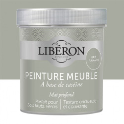 Peinture meuble et boiserie Caséine LIBERON feutre brun mat 0.5 l