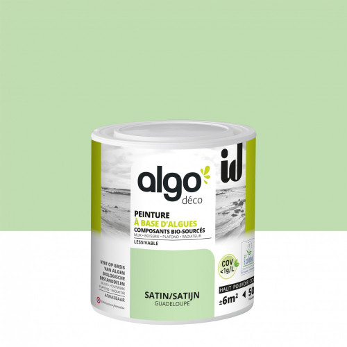 ID Peinture mur / plafond ID Algo blanc mat, 5 l