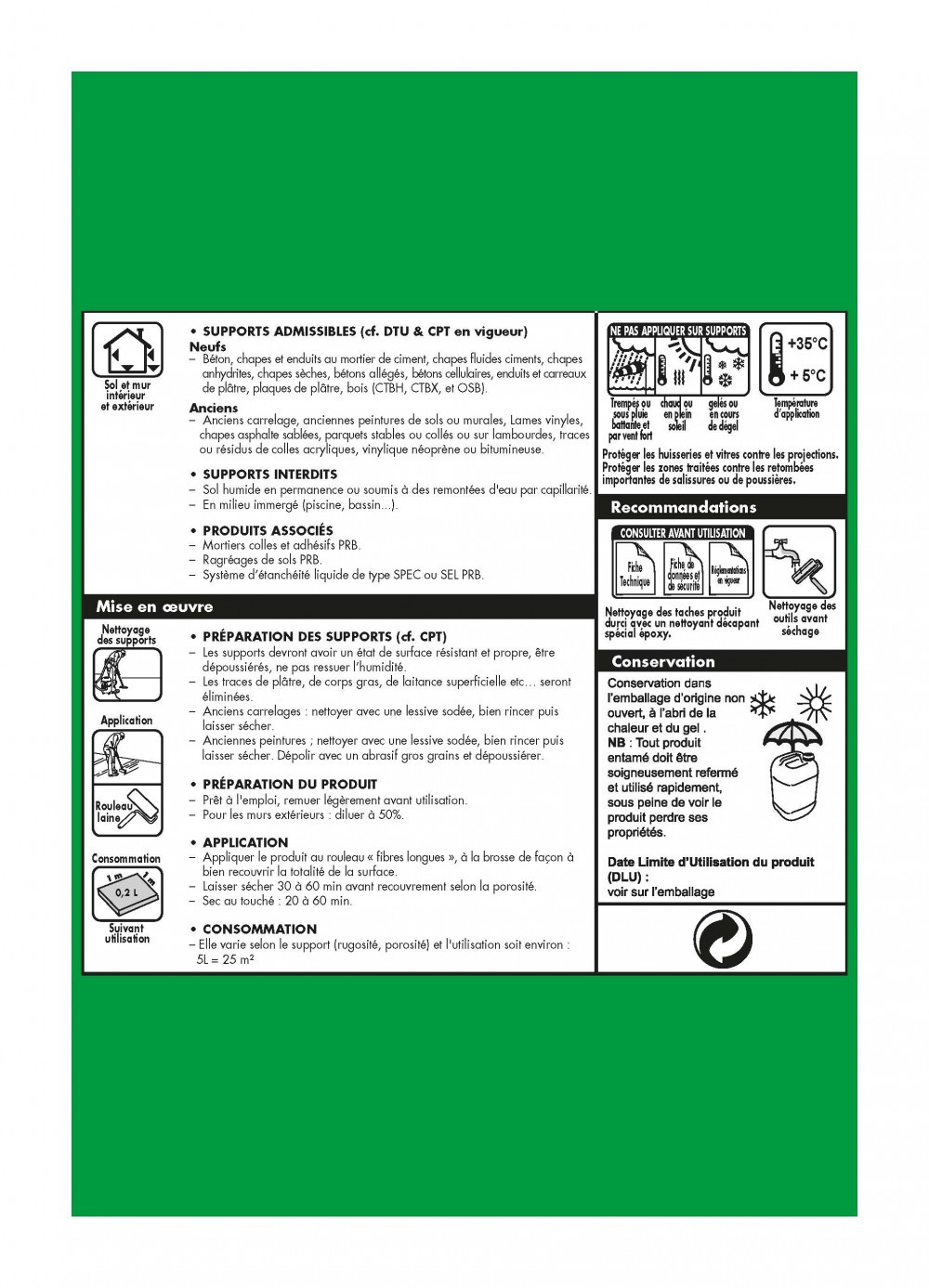 PRB Primaire D'accrochage PRB 1L