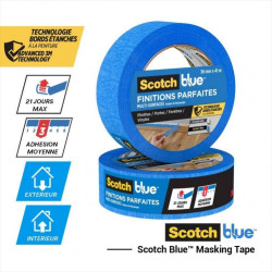 Ruban de masquage SCOTCH l.24 mm x L.41 m finitions parfaites - SCOTCH