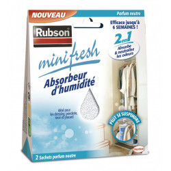 RUBSON Minifresh placard absorbeur d'humidité, 2 m² de marque RUBSON, référence: B6088700
