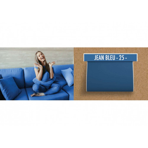 Teinture avec Fixateur Textile Tissu Bleu Jeans ideal vetement coton soie