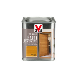 Vernis bois extérieur V33 Haute protection chêne clair satiné 0.25 l - V33