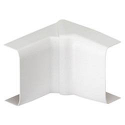Lot de 4 angles intérieurs blanc pour moulure, H. 2.3 x P.1.1 cm - TEHALIT