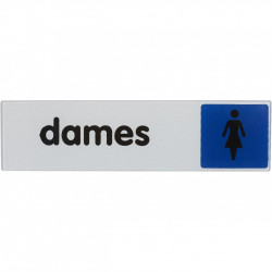 Plaque dames en plexiglass - Centrale Brico