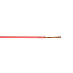 Fil électrique 1.5 mm² h07vu, en couronne de 10M rouge de marque Centrale Brico, référence: B6687200