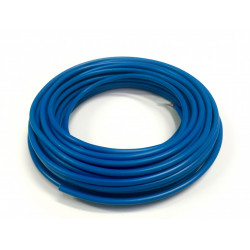 Fil électrique 1.5 mm² h07vu, en couronne de 10M bleu de marque Centrale Brico, référence: B6687600