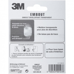 Lot de 4 embouts en plastique 3M - 3M