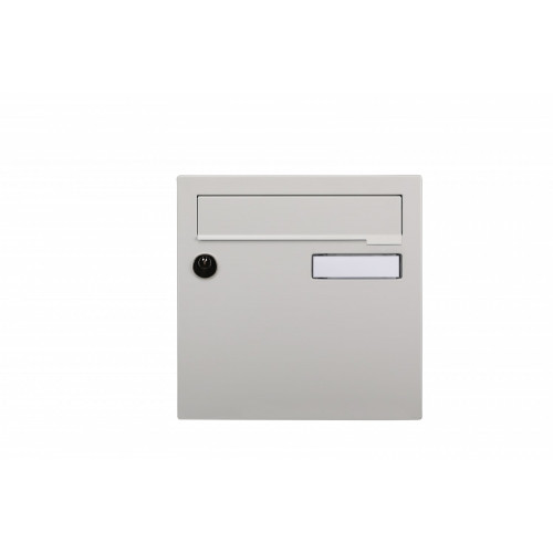 RENZ Boîte aux lettres compacte 1 porte extérieur RENZ acier gris mat