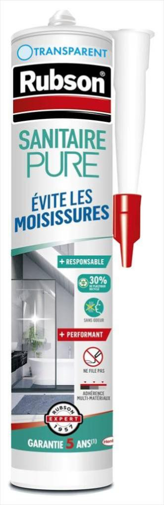 Rubson Mastic D'étanchéité Cuisine Et Bain Pure Sanitaire RUBSON Tr...