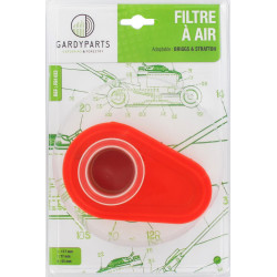 Filtre à air adaptable B&S pour DOV. Remplace origine: 790388, 792038 de marque Centrale Brico, référence: J6619200