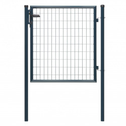 Portillon grillagé Eco garden l.105 x H.100 cm, gris de marque DIRICKX, référence: J6707300