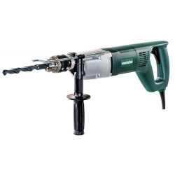 Perceuse BDE 1100 - 1100W - Perçage acier Ø 16 mm | bois Ø 40 mm - avec poignée de marque Metabo, référence: B6810600