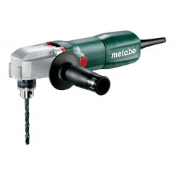 Perceuse d'angle WBE 700 - 700W - Perçage acier Ø 10 mm | bois Ø 25 mm - avec poignée de marque Metabo, référence: B6810800