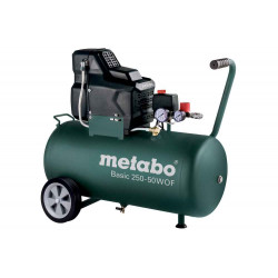 Compresseur Basic 250-50 W OF - débit effectif 100 l/min de marque Metabo, référence: B6825000