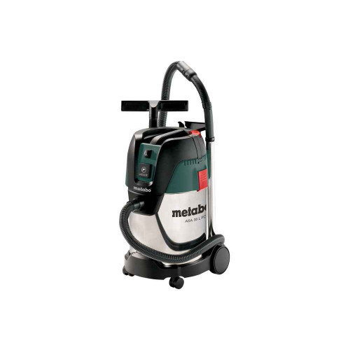 Aspirateur ASA 30 L PC Inox - Dépression 210 hPa - Volume du réservoir 30L - Metabo