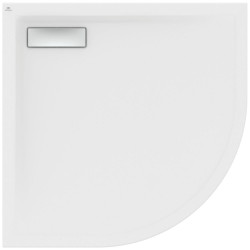 Receveur de douche d'angle ULTRAFLAT - 90x90 - Blanc mat - Acrylique de marque Ideal Standard, référence: B6874300