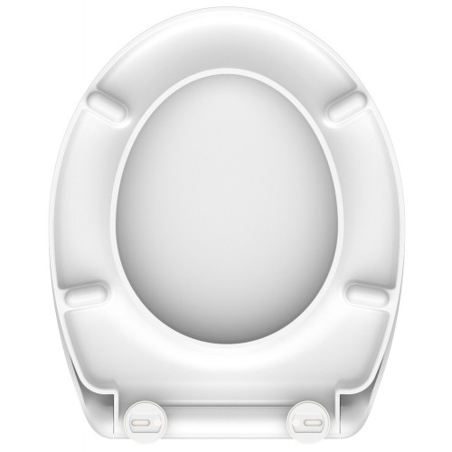 Schütte SLIM BLACK 82710, Abattant WC en Duroplast avec système  d'abaissement automatique et fonction détachable, compatible avec la  majorité des cuvettes WC, Noir : : Bricolage