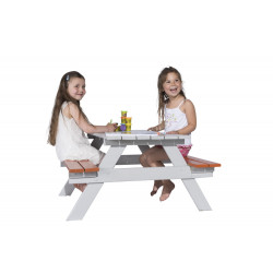 Table de PICNIC - Table + bancs en bois pour enfant - Trigano