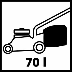 Tondeuse thermique GC-PM 51/3 S HW-E "buggy" - surfaces de gazon jusqu’à 1800 m² - Largeur de coupe 51 cm RECONDITIONNE - EINHELL 