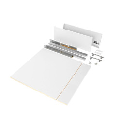 Kit de tiroir, cuisine et salle de bain Vertex - panneaux inclus, H 178 x M 600, blanc de marque EMUCA, référence: B7224100
