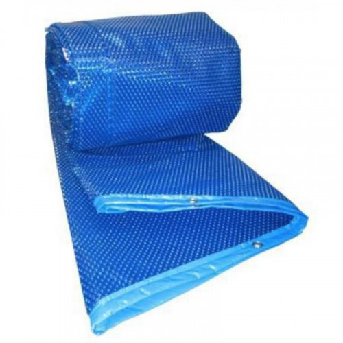 Couverture été bleu piscine octogonal EMEO - 3,50 x 5,40 x H. 1,31 - WATER CLIP