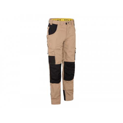 Pantalon Adam Beige Noir T52 - NORTH WAYS