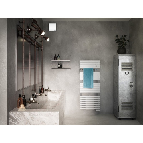 Extracteur d'air de salle de bain 100 mm avec capteur d'humidité, minuteur  et système de roulement à billes Humidistat WR100H : : Bricolage