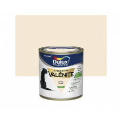 Peinture laque boiserie Valénite blanc cassé satiné 0.5 l - DULUX VALENTINE