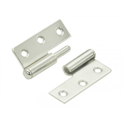 Lot De 2 Paumelles Acier Pour Meuble Hettich, L.50 X L.40 Mm - HETTICH