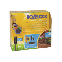 Kit d’arrosage automatique Micro Irrigation 20 pots de marque HOZELOCK, référence: J7115700