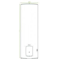 Chauffe-eau électrique vertical sur socle 300 L Bajawa - SAUTER