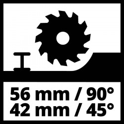 Scie plongeante TE-PS 165 RECONDITIONNE - EINHELL 