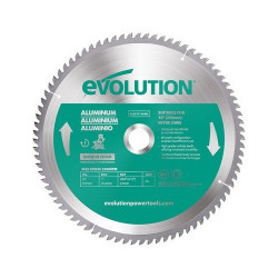 Lame spécifique pour l'aluminium D.255mm de marque Evolution, référence: B7778900